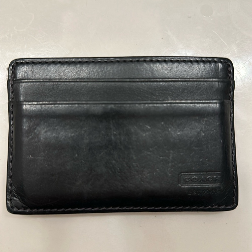 Coach card case